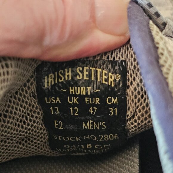 Irish setter hunting shoes - Picture 5 of 7